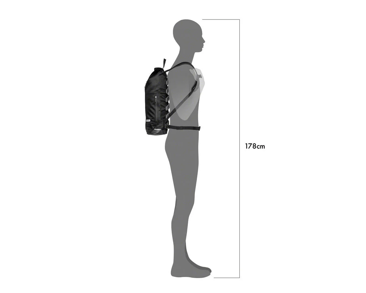 Ortlieb Commuter-Daypack Backpack (Black) (21L) - view 6